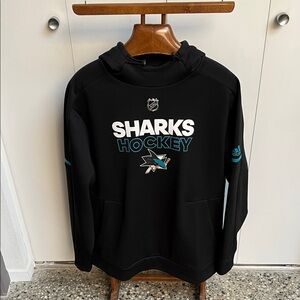 Adidas NHL San Jose Sharks Hockey Hoodie (Size XL)